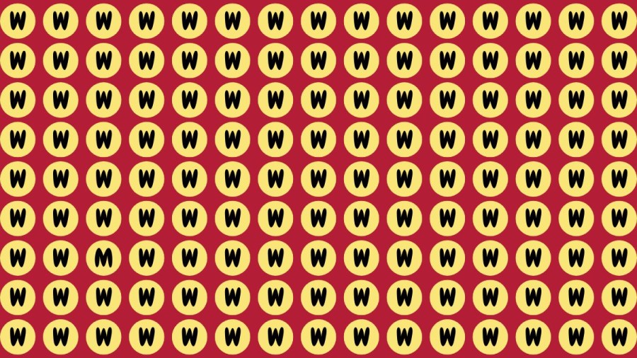 Brain Teaser: If You Have Eagle Eyes Spot The Letter M Among W In 15 Secs