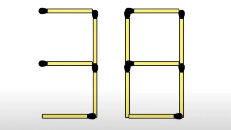 Brain Teaser Matchstick Puzzle - Can You Move Only 2 Matchsticks To Make The Highest Number?