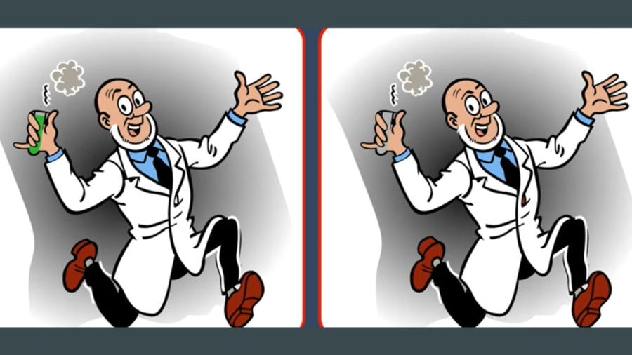 Brain Teaser Picture Puzzle: Can you Spot the 5 Differences Within 30 Secs?