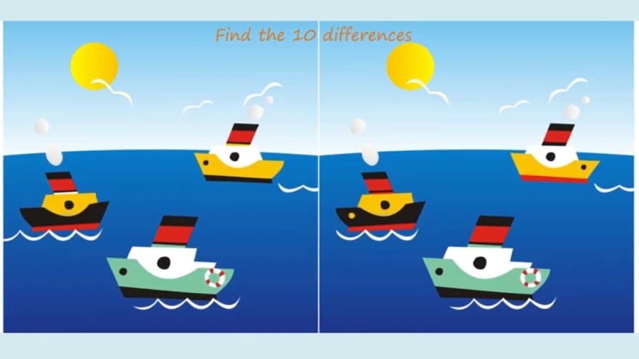 Brain Teaser Picture Puzzle: How Fast Can You Spot All The Differences Between These Two Images?