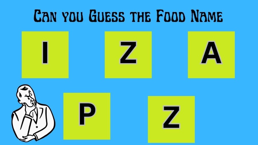 Brain Teaser Scrambled Word Finding: Can you Guess the Food name in 10 Seconds?
