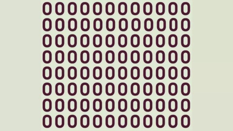 Brain Test: If you have Eagle Eyes spot a Number among the Letters in 5 seconds