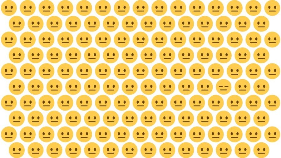 Find Out How Good Your Eyes Are With This Brain Teaser And Spot The Odd Emoji