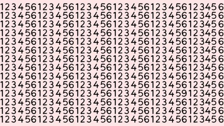 How Good Are Your Eyes Find Out With This Brain Teaser: Find The Number 9 In This Visual Puzzle