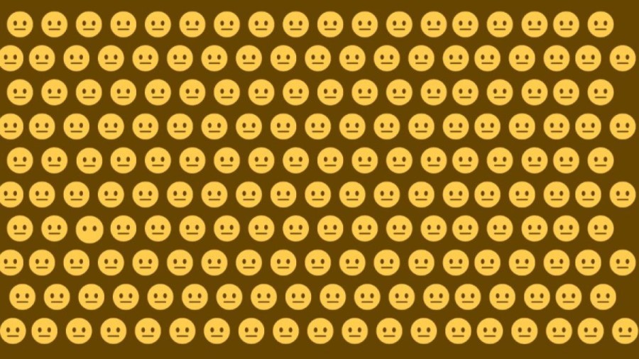 Odd Emoji Optical Illusion: Can You Identify The Odd Emoji In This Image In Less Than 16 Seconds?