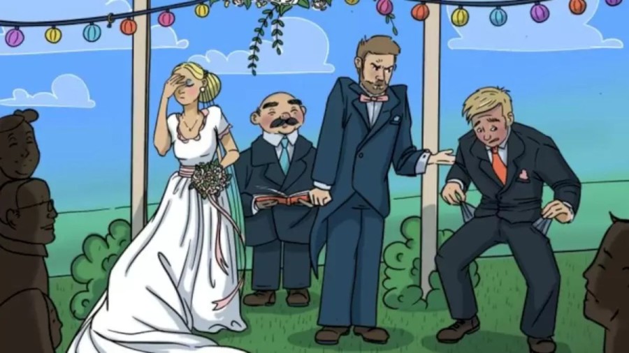 Optical Illusion: Can You Find The Hidden Wedding Ring In This Image? Explanation And Solution To The Optical Illusion