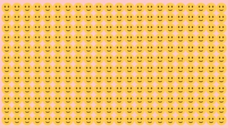 Optical Illusion Challenge: Can you identify the Odd Emoji in this picture within 8 seconds?