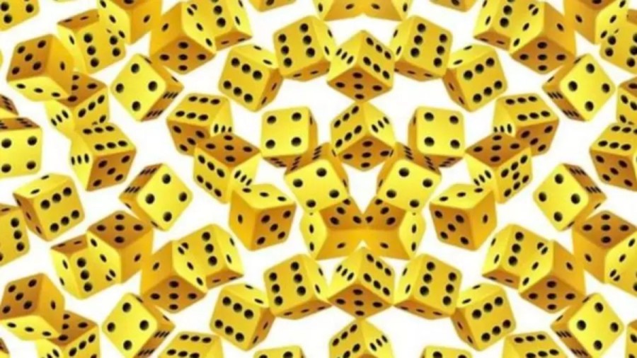Optical Illusion Eye Test: Only A Person With High IQ Can Spot The Fake Dice Among These Real Ones. Can You?