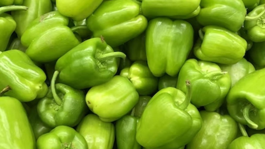 Optical Illusion Eye Test: You Have Sharper Eyes If You Identify the Green Apple Among these Peppers within 20 Seconds