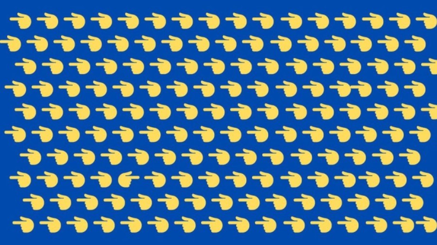 Optical Illusion Odd Emoji Challenge! Find The Odd Emoji Here In Less Than 15 Seconds
