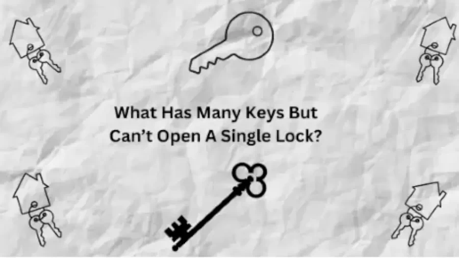Tricky Brain - What Has Many Keys But Can’t Open A Single Lock? Teaser Riddle
