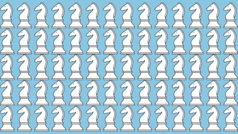 Visual Test Optical Illusion: Can you spot the Different Figure in the Picture within 10 Seconds?