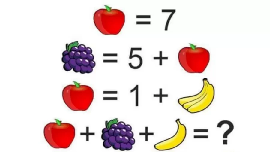 Brain Teaser - Can You Solve This Math Equation And Find The Missing Number? Maths Puzzle
