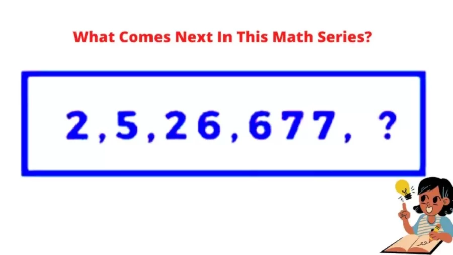 Brain Teaser - What Comes Next In This Math Series? Math Puzzle