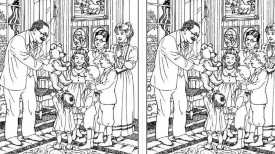 Can You Find the 8th Person from this Optical Illusion Image?