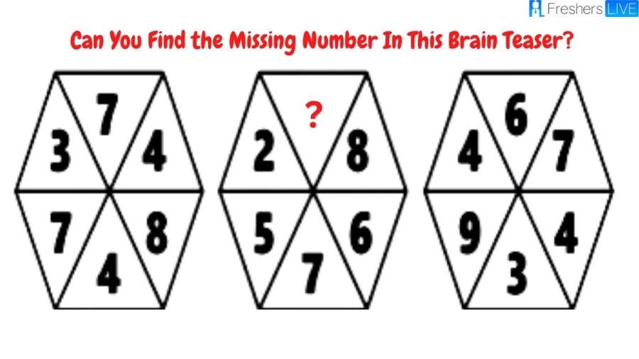 Can You Find the Missing Number In This Brain Teaser?