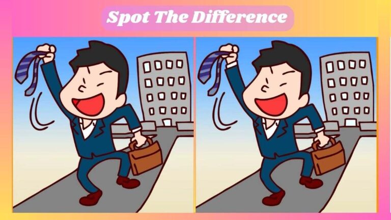 Find 3 Differences In 35 Seconds In This Happy Employee