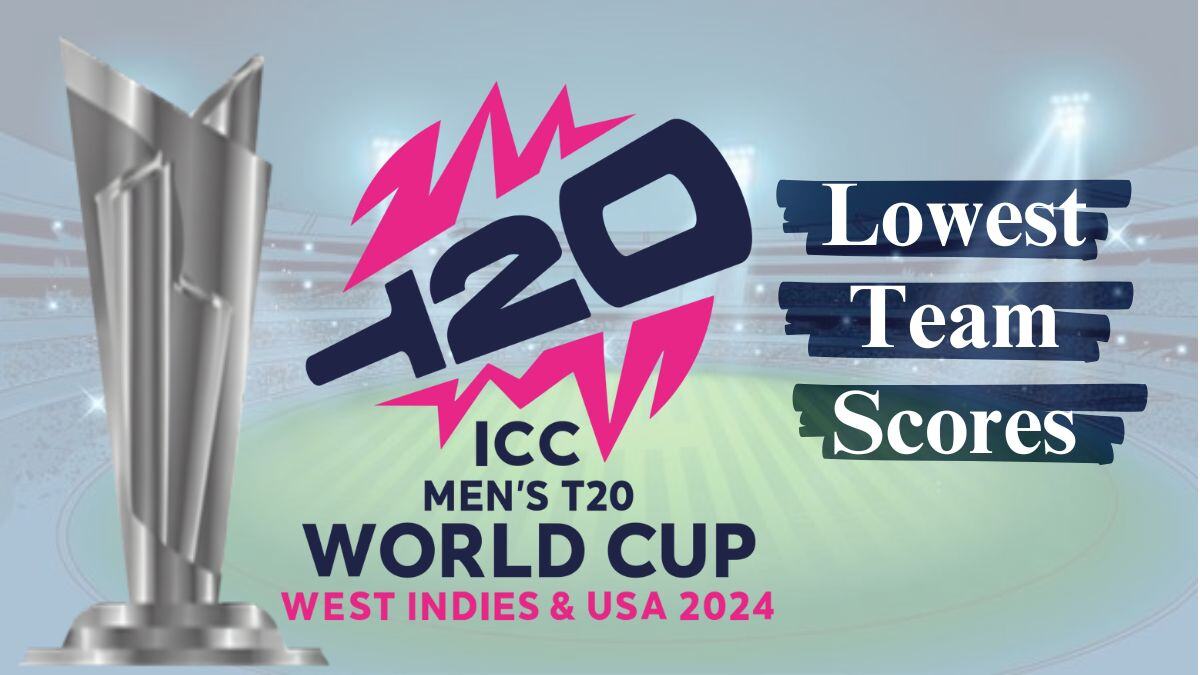 Lowest Team Scores in T20 World Cup till 2024