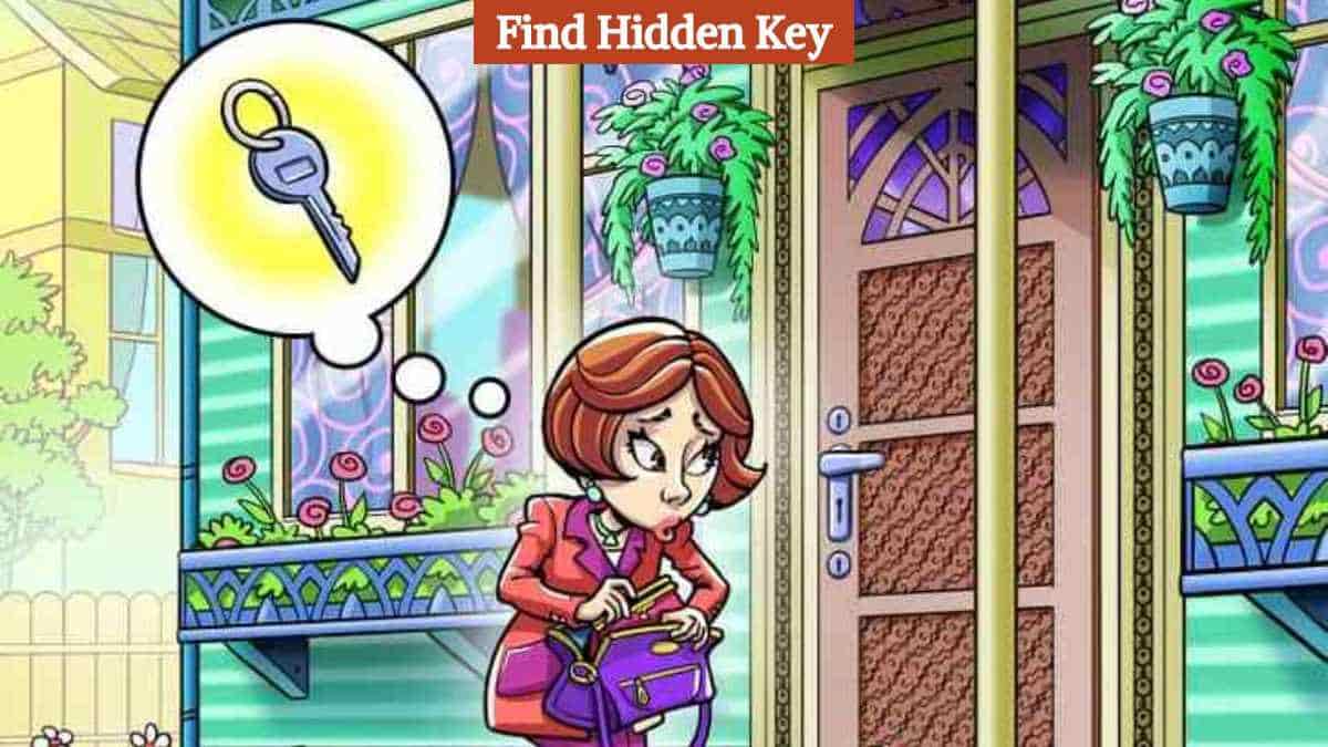 Only a laser eyed genius can spot the hidden key in 7 seconds!