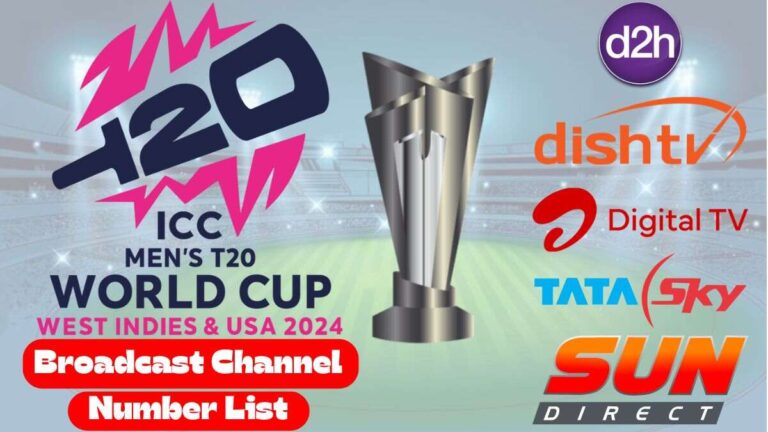 T20 World Cup 2024 Broadcast Channel Number List: Star Sports on Tata Sky, Airtel, Dish TV, Videocon, Sun Direct