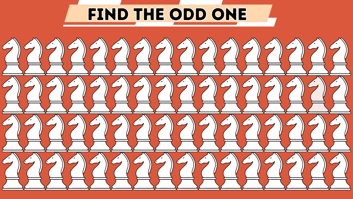 Brain Teaser Speed Test: Only the smartest people Can Spot the Odd One in 6 Secs