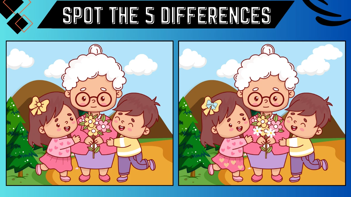 Spot the 5 Differences: Only Genius Can Spot 5 Differences between these Images in 15 Secs