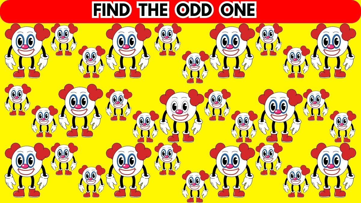 Optical Illusion Vision Test: Only highly intelligent people can spot the Odd One in 7 Secs
