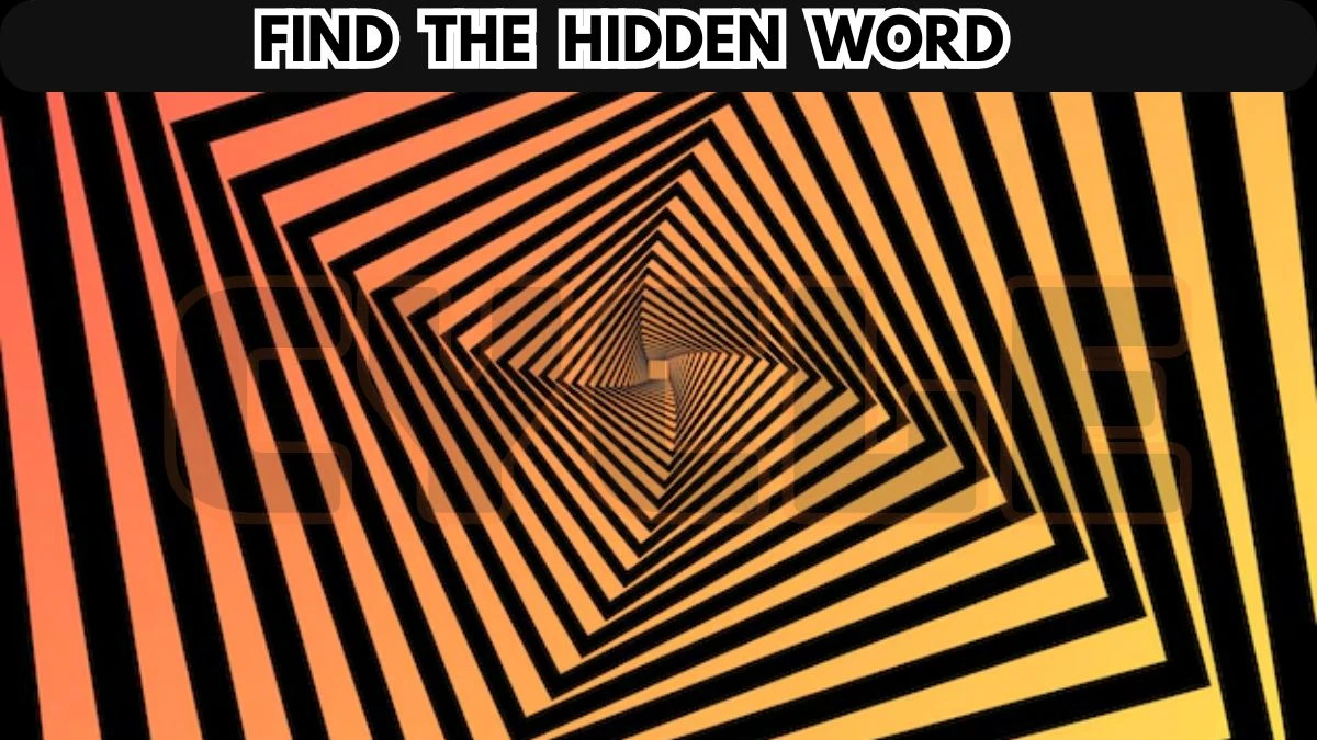 Brain Teaser: Can You Find the Hidden Word in 10 Secs?
