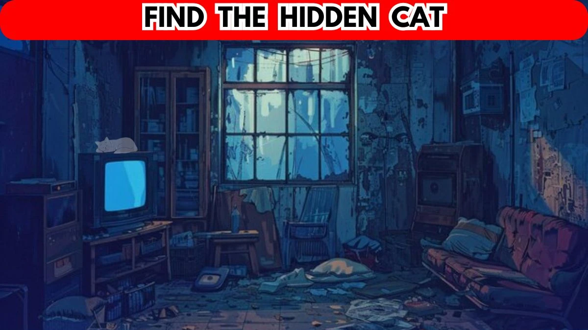 Brain Teaser Vision Test: Only the sharpest eyes can find the hidden Cat in this Image in 7 seconds!