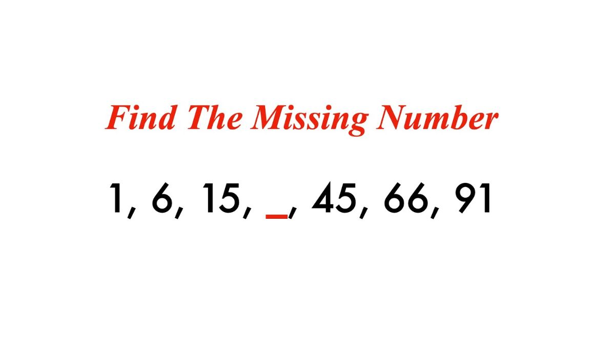 Find Missing Number: Are You Smart Enough to Crack This Sequence In 22 Seconds?