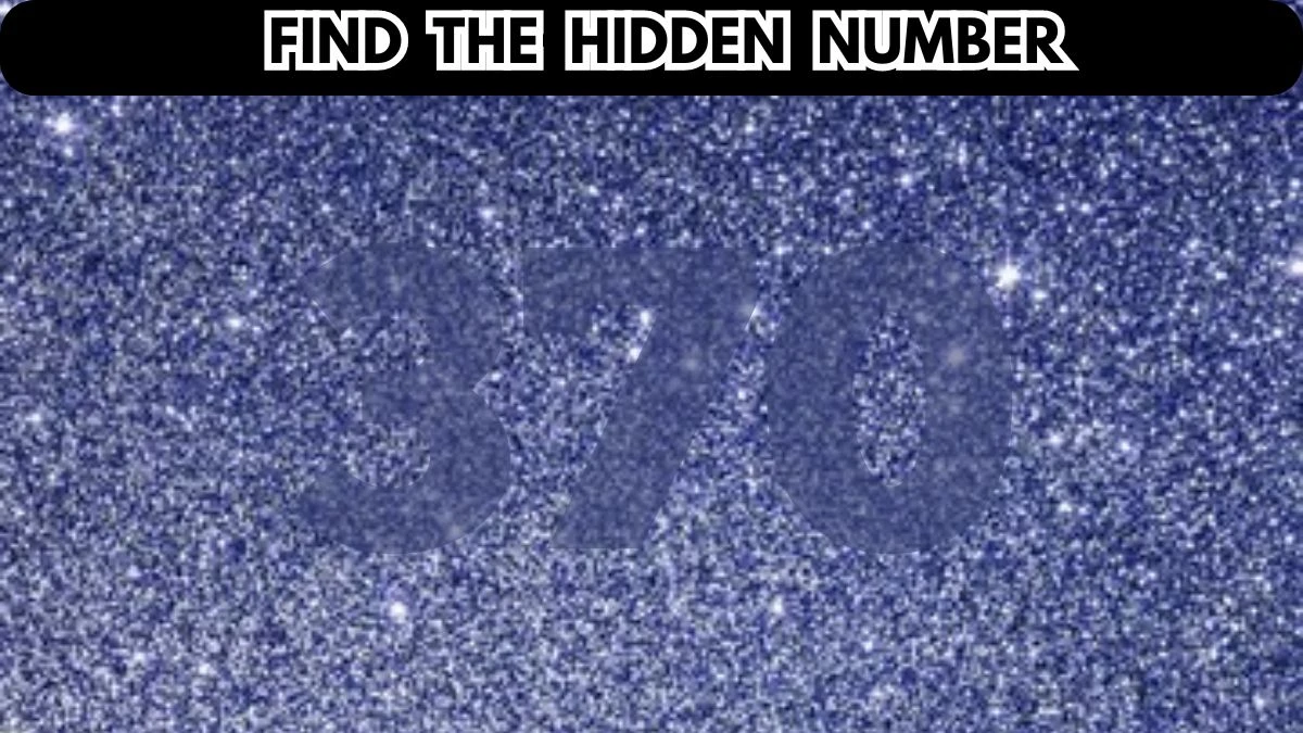 Genius IQ Test: Try to Find the Hidden Number in 8 Secs 