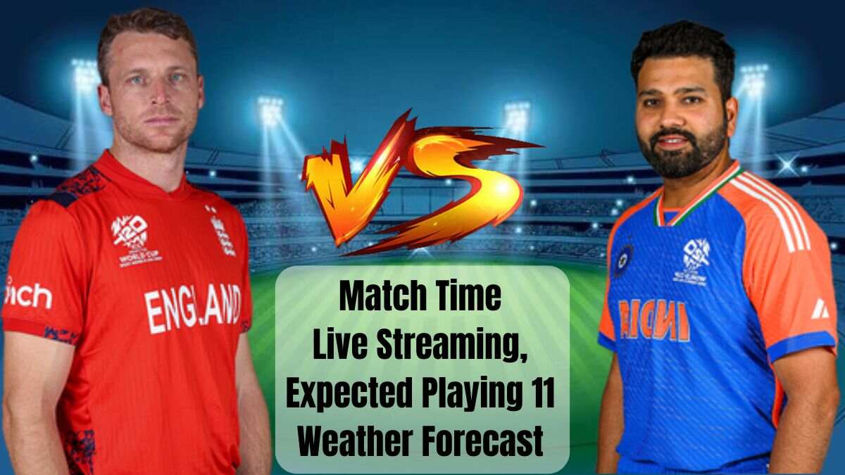 Ind vs Eng T20 World Cup 2024: Match Time Today, Where to Watch Live Streaming, Expected Playing 11 and Weather Forecast