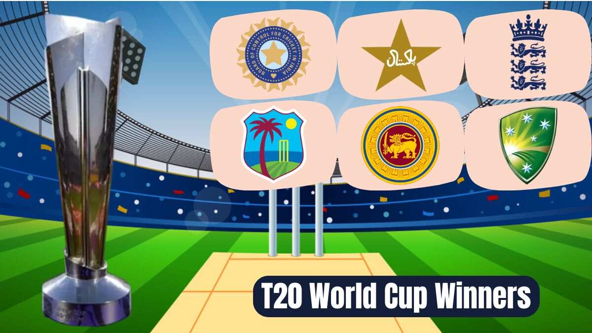 List Of T20 World Cup Winners Till 2024