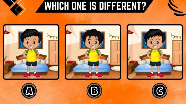 Observation Brain Challenge: Only the most attentive eyes can spot the different one in 10 secs