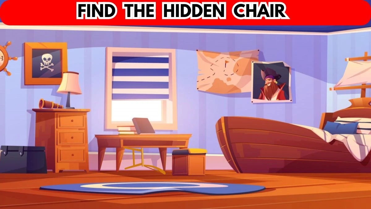 Optical Illusion Brain Challenge: Can You Find the Hidden Chair in 10 Seconds
