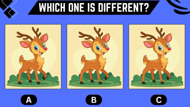 Optical Illusion Brain Challenge: Only people with Keen vision can spot the Different One in this Image in 7 Secs