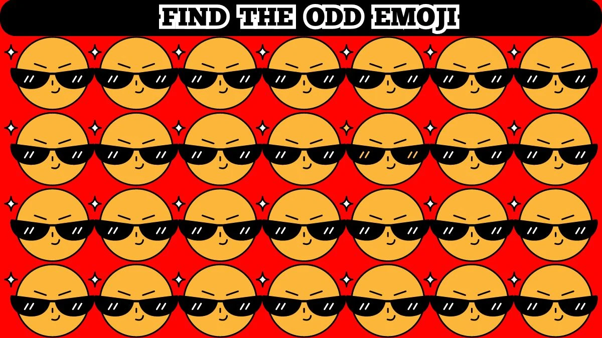 Optical Illusion Eye Test: Can You Find the Odd Emoji in 10 Seconds?