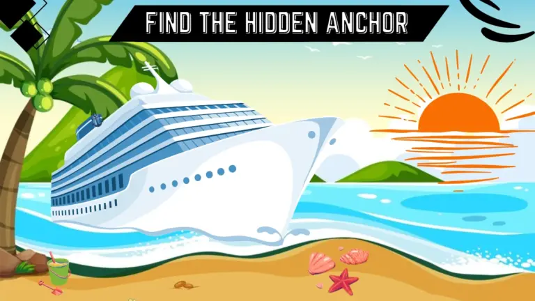 Optical Illusion Eye Test: Only extraordinary vision can spot the hidden anchor in 6 secs