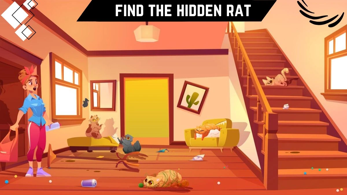 Optical Illusion Visual Test: Only Superhuman Vision People Can Spot Hidden Rat in 10 Secs