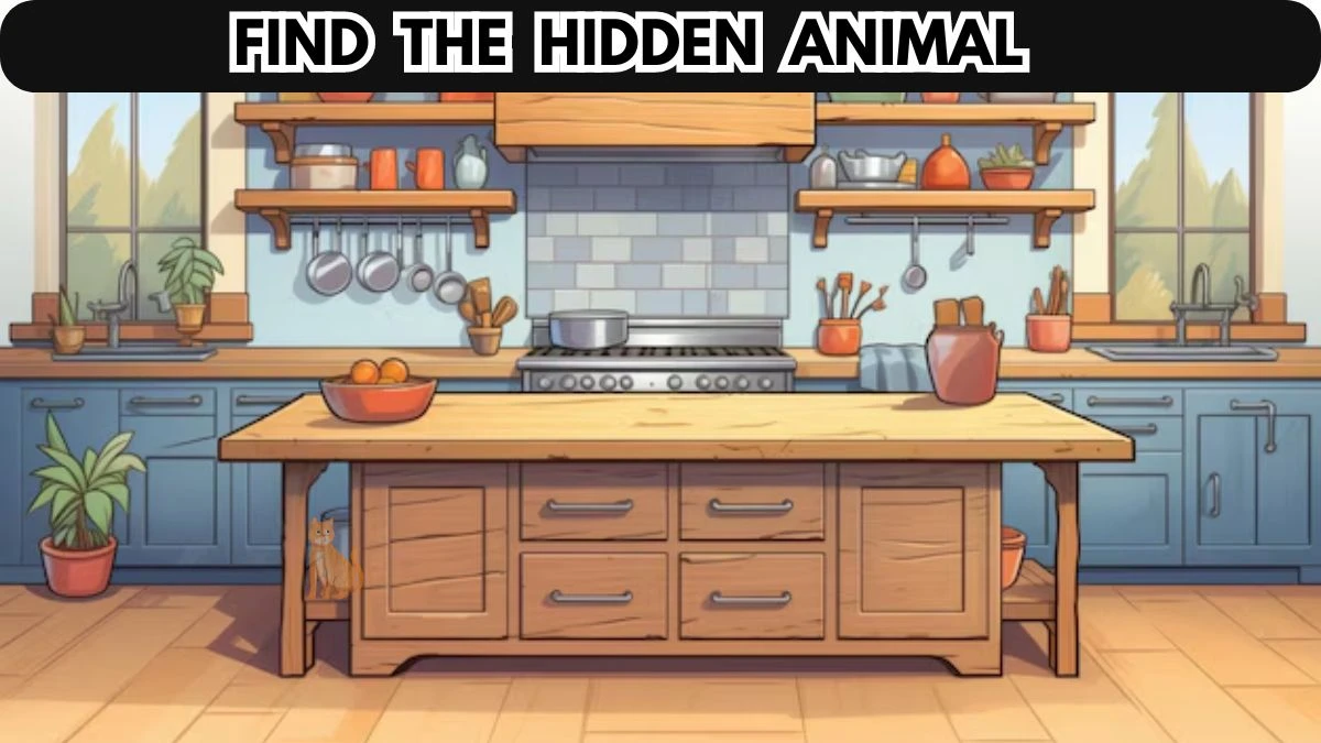 Optical illusion: Test Your Eyes by finding the hidden animal in 10 Secs