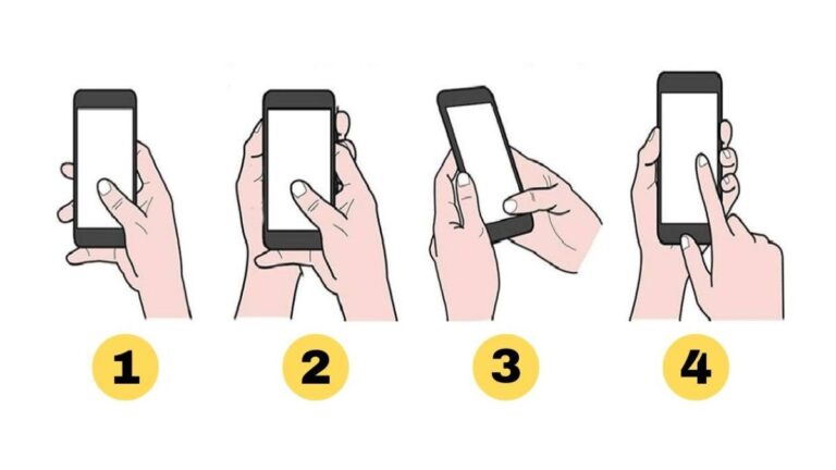 Personality Test: Your Way Of Holding Your Phone Reveals Your Hidden Personality Traits