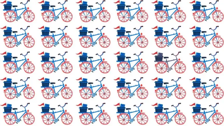 Optical Illusion Challenge: If you have Eagle Eyes find the Odd Cycle in 15 Seconds