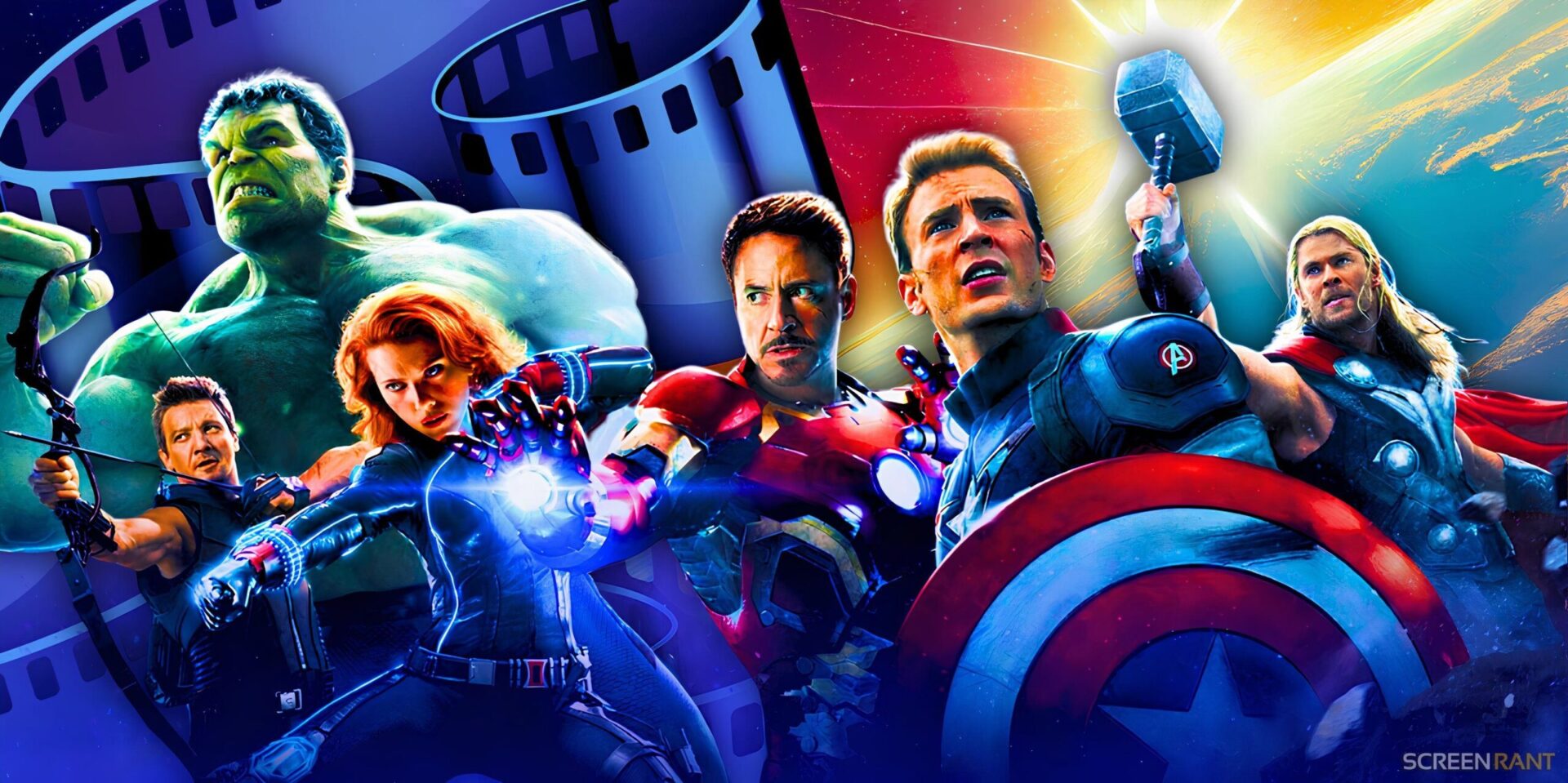 All 13 MCU Movies & Shows Starring The Original 6 Avengers, Ranked