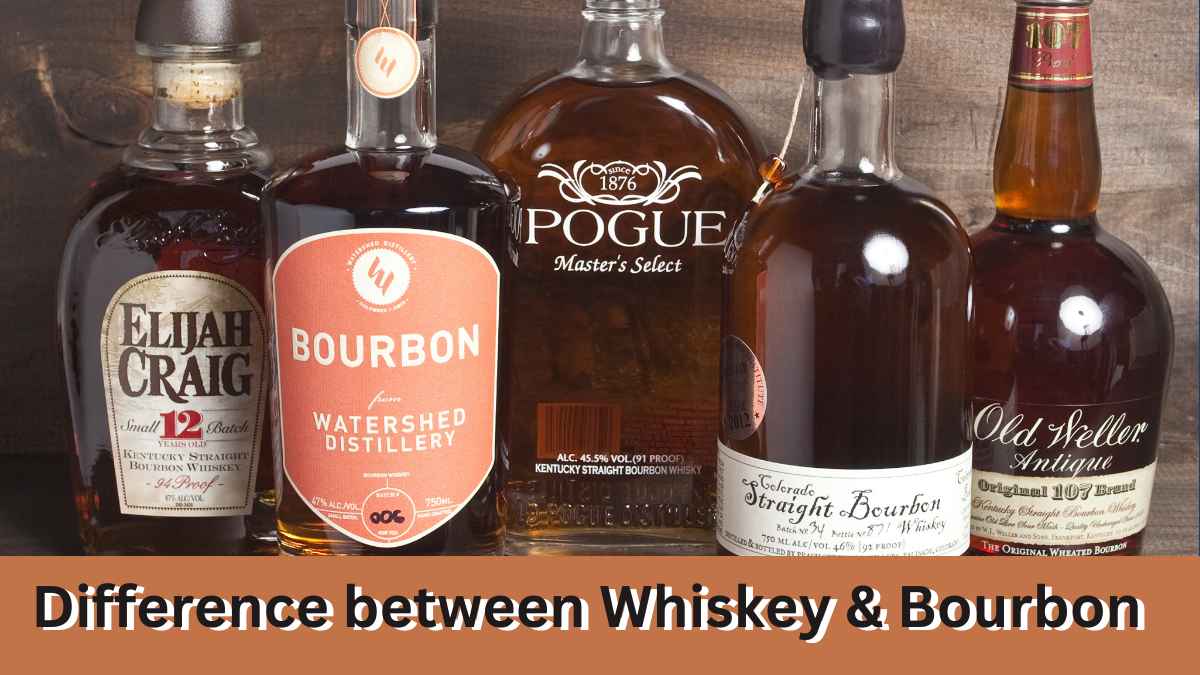 Difference between Whiskey and Bourbon