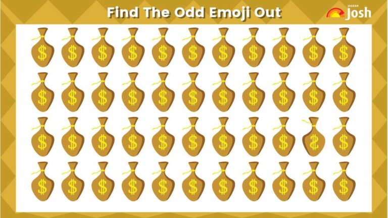 IQ Test: Find the odd money bag emoji in 5 seconds!