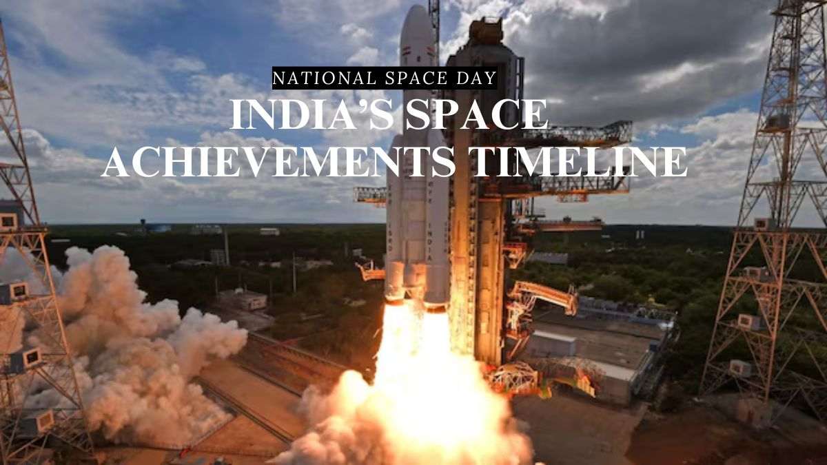 National Space Day: India’s Space Achievements Timeline (1962 – 2024)