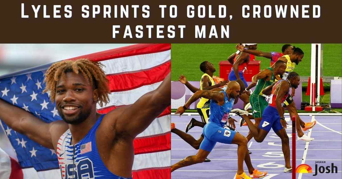 Noah Lyles Becomes the Fastest Man in the World after Winning Gold In Paris Olympics 2024