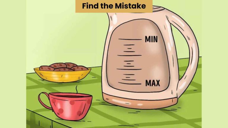 Picture Puzzle IQ Test: Find the mistake in the picture in 4 seconds!