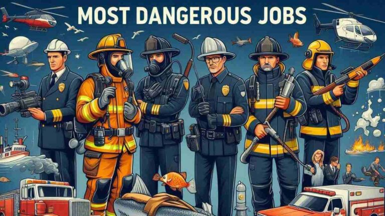 Top 10 Most Dangerous Jobs In the US (2024)