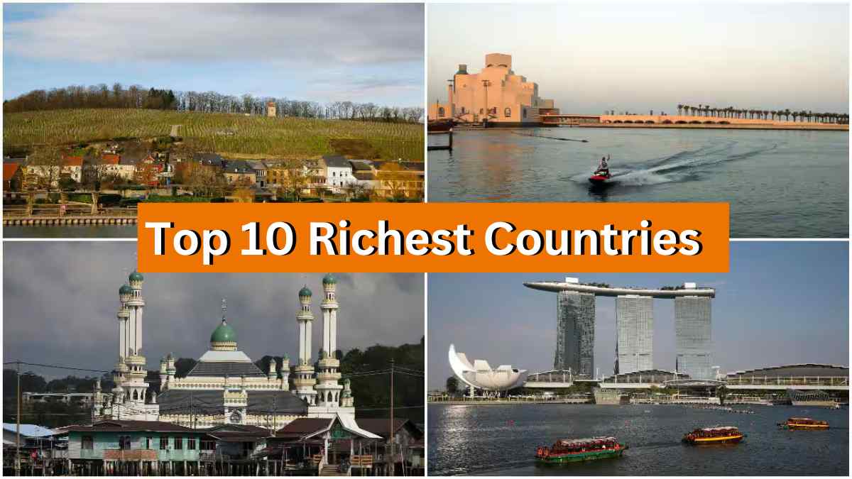 Top 10 Richest Countries in the World